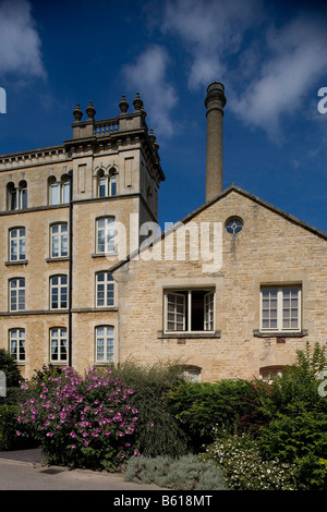 Chipping Norton Bliss Mühle ehemalige viktorianische Tweed Mühle erbaut 1872 Oxfordshire die Cotswolds UK Vereinigtes Königreich Großbritannien Stockfoto