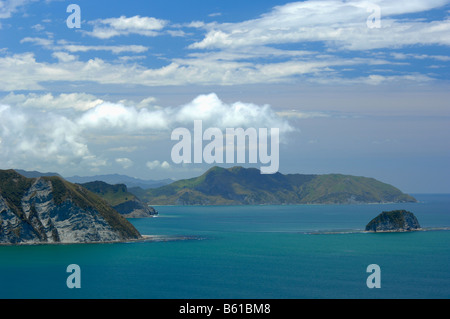 Küste, Nr Tolaga Bay, Neuseeland - Johannes Gollop Stockfoto