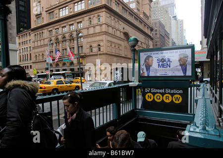 Carnegie Hall Midtown Manhattan New York City Amerika USA Stockfoto