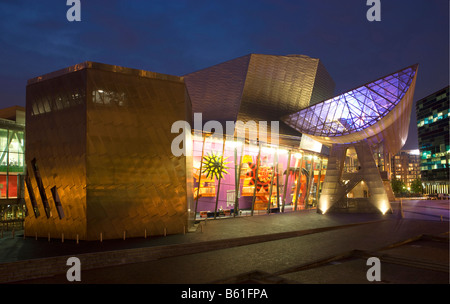 Das Lowry Centre, Manchester Salford Quays Stockfoto