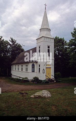 St Matthews episkopalen Kirche Kapelle von Sugar Hill New Hampshire Usa Stockfoto