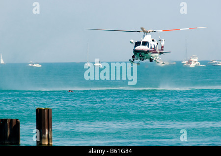 Rettung Hubschrauber - Bell 205/Huey - Chicago Fire Department Stockfoto