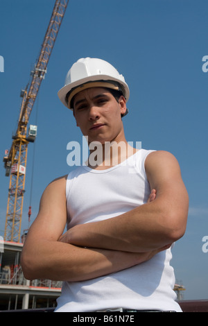 Teen junge Arbeiter Stockfoto