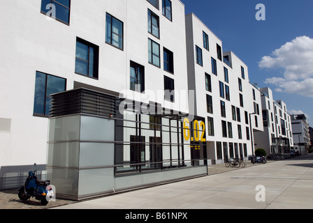 Neubau Bürogebäude, Köln, Nordrhein-Westfalen, Deutschland. Stockfoto
