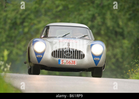 Mercedes Benz 300 SL W 194, erbaut im Jahre 1952, Prototyp aus dem Mercedes-Museum, angetrieben von Jochen Mass, Ennstal Classic 2008, Styr Stockfoto