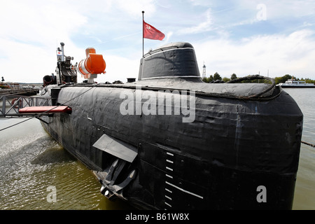 Maritimen Museum Peenemünde, stillgelegt, Russische u-Boot U461, Insel Usedom, Mecklenburg-Vorpommern, Ostsee, G Stockfoto