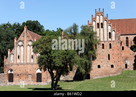 Zisterzienserkloster Chorin, mittelalterliche Gebäude, Barnim, Brandenburg, Deutschland, Europa Stockfoto