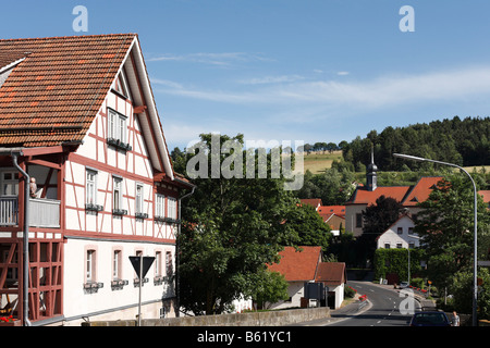 Wildflecken, Rhön, senken Sie Franconia, Bayern, Deutschland, Europa Stockfoto