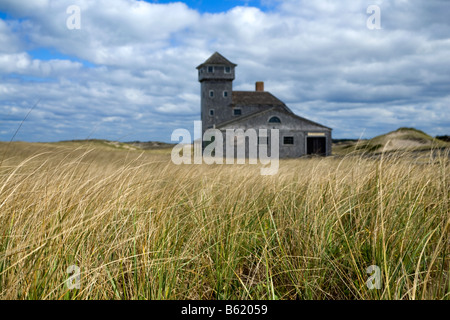 Alten Hafen lebensrettende Bahnhof, Cape Cod National Seashore Stockfoto