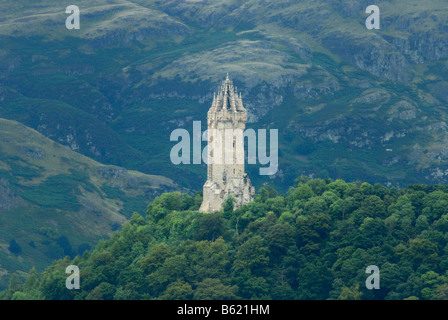 Wallace Monument in der Nähe von Stirling, Schottland, Großbritannien, Europa Stockfoto