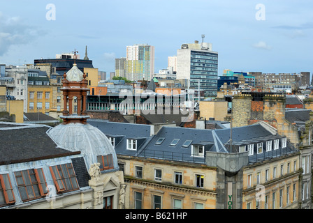 Blick auf die Stadt von Glasgow, Schottland, Großbritannien, Europa Stockfoto