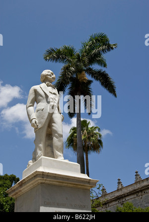 Denkmal für Carlos Manuel de Céspedes in Havanna, Kuba, Karibik Stockfoto