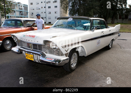 Oldtimer, Havanna, Kuba, Caribbean Stockfoto