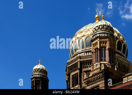 Neue Synagoge, detail, Berlin-Mitte, Berlin, Deutschland, Europa Stockfoto