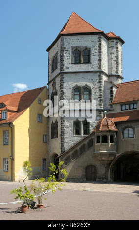 Schloss Moritzburg, Halle/Saale, Sachsen-Anhalt, Deutschland, Europa Stockfoto