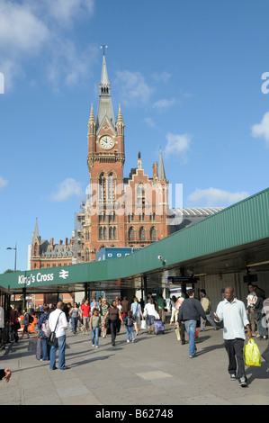 St. Pancras Bahnhof Kings Cross, London, Großbritannien, Europa Stockfoto