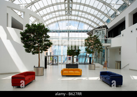 Germanisches Nationalmuseum, Eingang Halle, Kartaeusergasse 1, Nürnberg, Middle Franconia, Bayern, Deutschland, Europa Stockfoto