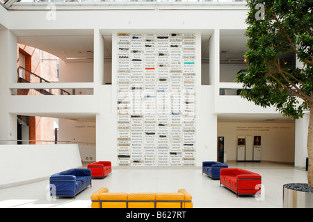 Germanisches Nationalmuseum, Eingang Halle, Kartaeusergasse 1, Nürnberg, Middle Franconia, Bayern, Deutschland, Europa Stockfoto