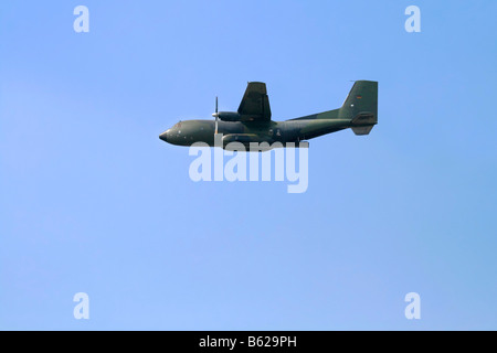 Transall c-160, Luftwaffe militärische transport Flugzeug Airshow ILA 2008, International Air Display, Berlin, Deutschland, Europa Stockfoto