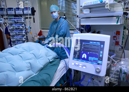 Chirurg eine Operation Stockfoto