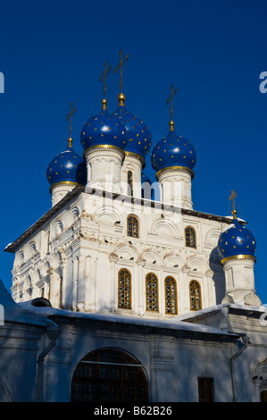 Kirche der Gottesmutter von Kasan in Kolomenskoje Immobilien, Moskau, Russland Stockfoto