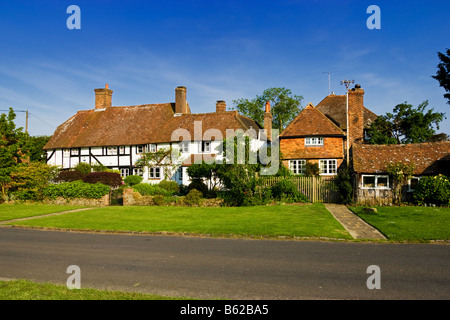 West Sussex - alte Häuser im Dorf Lurgashall, West Sussex, England, UK Stockfoto