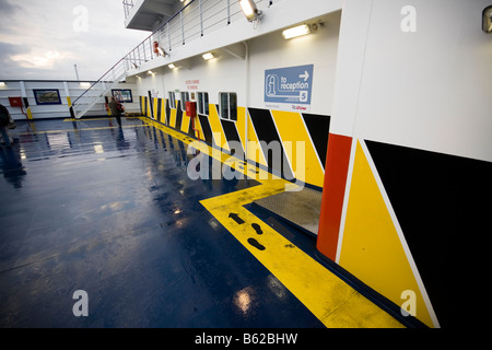 LD Linien kreuzen Kanal-Fähre, die Norman Voyager, neueste in der Flotte Stockfoto