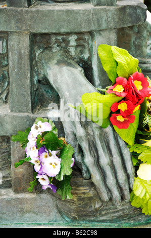 Denkmal für den 2. Weltkrieg spanischer Widerstandskämpfer, Cimetière du Père Lachaise, Paris Friedhof, Frankreich, Europa Stockfoto