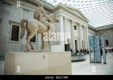 Die große Halle des British Museum London UK Stockfoto