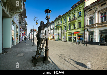 Lodz, Piotrkowska-Straße, Polen Stockfoto