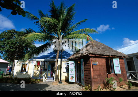 Geschäft in Roadtown auf Tortola Island British Virgin Islands-Karibik Stockfoto