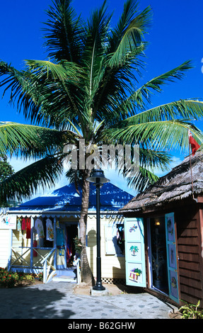 Geschäft in Roadtown auf Tortola Island British Virgin Islands-Karibik Stockfoto