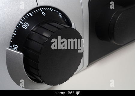 Nahaufnahme von Kombination Dial-on-Fire safe Stockfoto