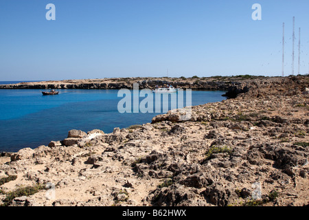 Kap Greco einer Landzunge ist die süd-östlichen Spitze des Zypern gut zum Schnorcheln Stockfoto