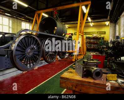 A1 Steam Locomotive Trust Darlington Gebäude Peppercorn Klasse A1 Pacific Lokomotive namens Tornado im Bau im Jahr 2004 Stockfoto