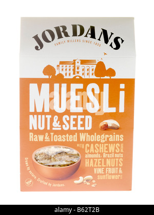 Müsli mit Nüssen und Samen Stockfoto