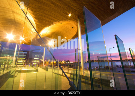 Welsh National Assembly Cardiff Bay South Glamorgan Südwales Stockfoto