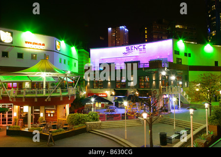 Die Arcadian Centre Bars und Clubs in Birmingham City Centre Stockfoto