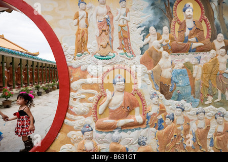 KEK Lok Si buddhistischer Tempel in der Nähe von Georgetown Penang Insel Malaysia Juli 2008 Stockfoto