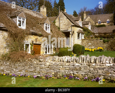 UK England Gloucestershire Cotswolds Snowshill Dorf Bauerngärten Stockfoto