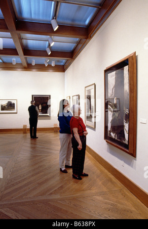 Ausstellenden amerikanische Kunst in einer Mühle aus dem 19. Jahrhundert Schrot, Brandywine River Museum, Chadds Ford, Pennsylvania, USA Stockfoto