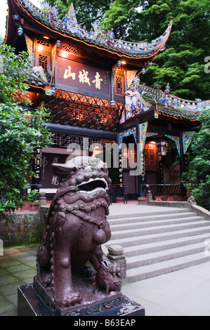 China Sichuan Dujiangyan Mt Qingcheng Unesco World Heritage site Stockfoto