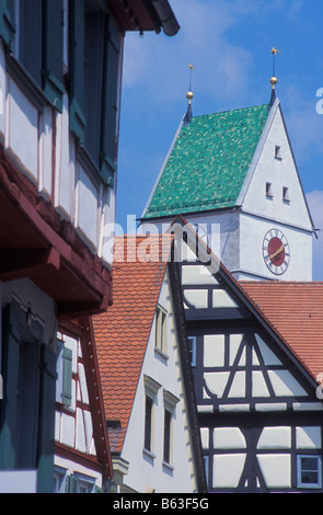 Altstadt, Riedlingen, Schwäbische Alb, Baden-Württemberg, Deutschland Stockfoto