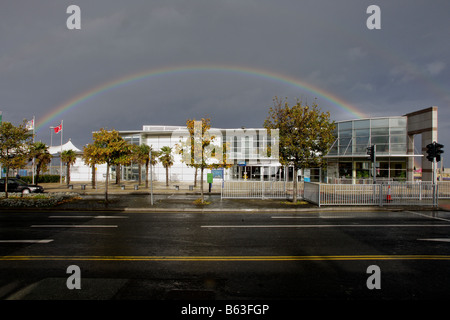 Ferry terminal Dun Laoghaire Dublin Irland Stockfoto