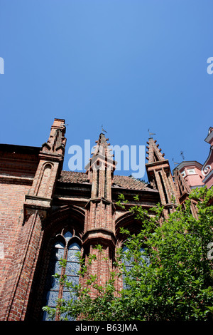 St. Anna Kirche, Vilnius, Litauen Stockfoto