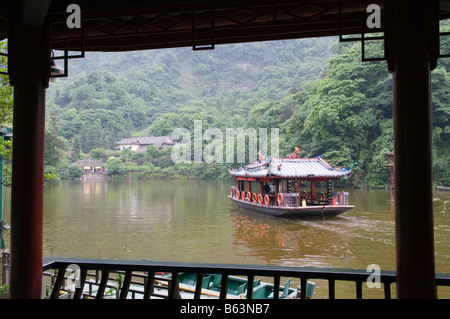 China Sichuan Dujiangyan Mt Qingcheng Unesco World Heritage site Stockfoto