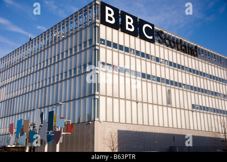 BBC Schottland Hauptsitz Pacific Quay Stockfoto