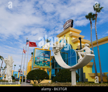 RON JON SURFSHOP IN COCOABEACH AN DER ATLANTIKKÜSTE VON FLORIDA Stockfoto