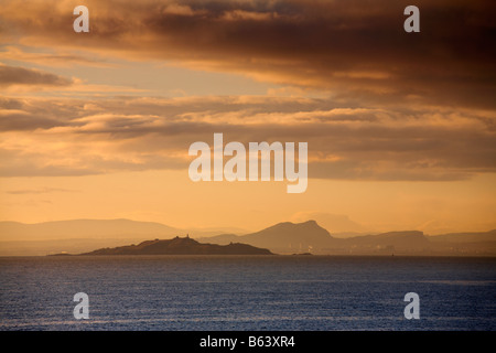 Inchkeith Insel, Firth of Forth, Schottland Stockfoto