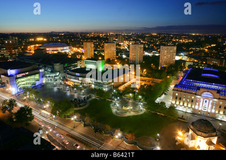 Centenary Square im Stadtzentrum von Birmingham Stockfoto